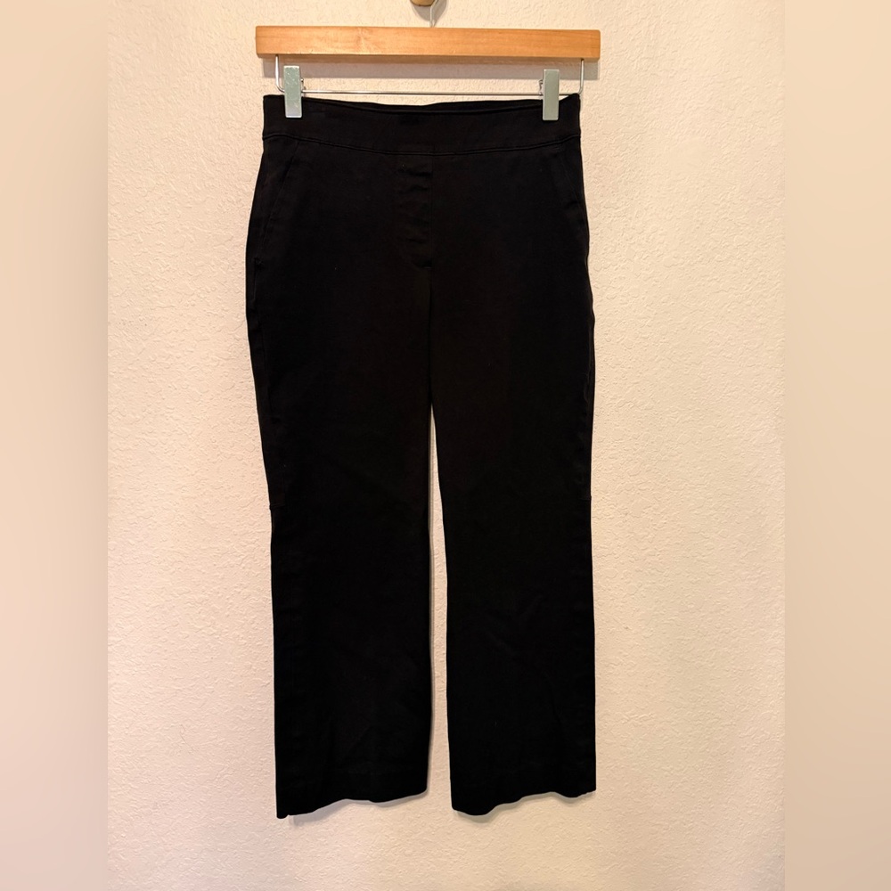 Spanx cropped black kick flare pants - Picture 2 of 7
